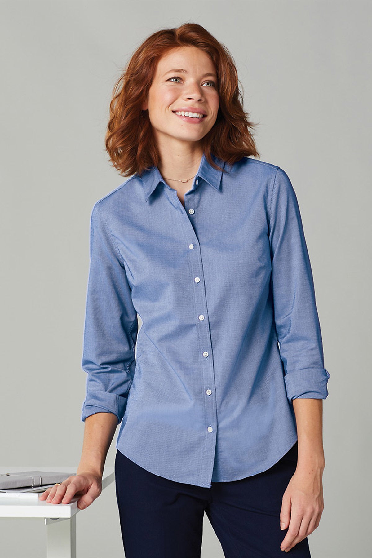 BLUSA PHORT AUTHORITY L658 OXFORD ADMINISTRATIVA DAMA
