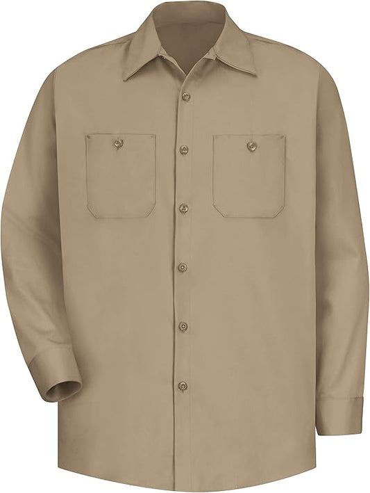 CAMISA RED KAP SP14 MANGA LARGA DE TRABAJO