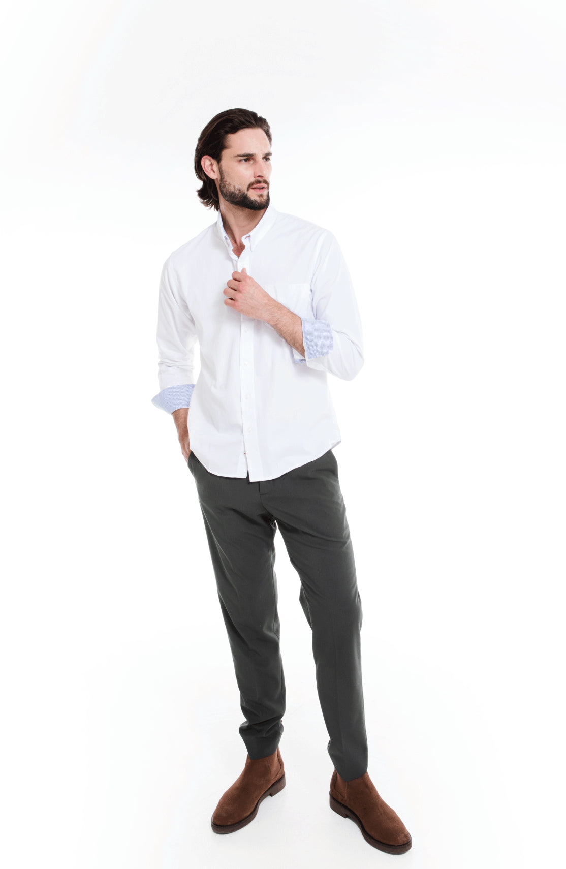 CAMISA PLAYERYTEES 6000 CABALLERO MANGA LARGA