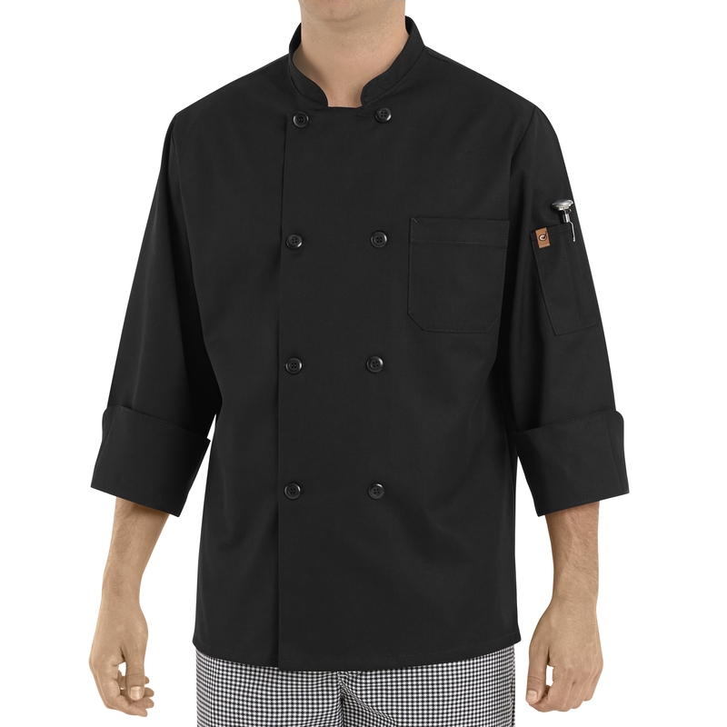 FILIPINA DE COCINA CHEF BATA COLOR NEGRO RED KAP KT76