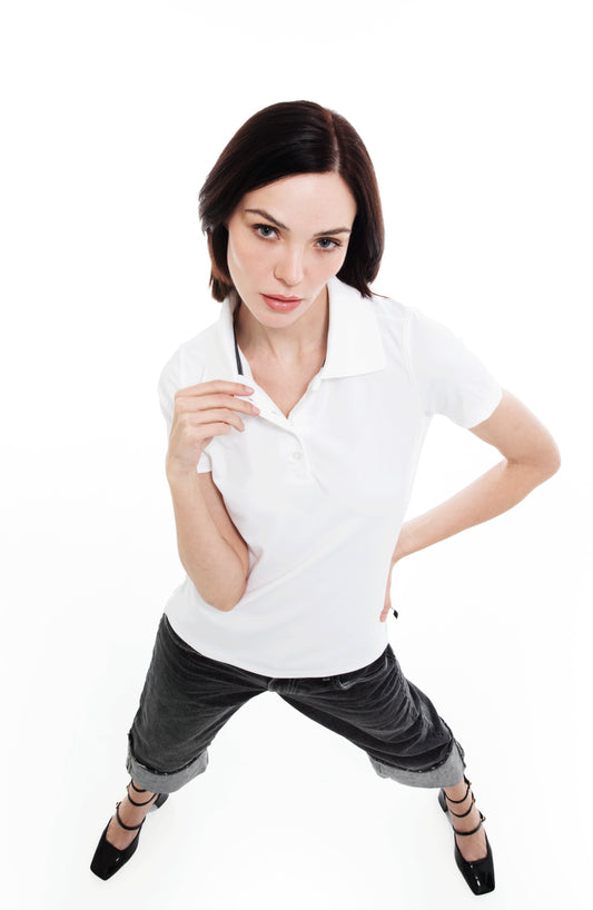 PLAYERA POLO PLAYERYTEES 901 DAMA DRY FIT